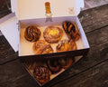FIKA TEN, an assorted box of 10 Swedish buns for sharing, with two each of five Scandinavian varieties